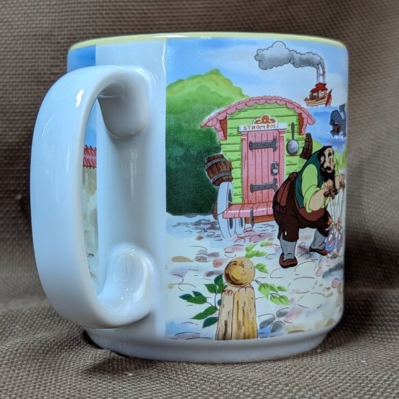 Vintage Walt Disney Animated Classics PINOCCHIO Mug Disneyland World Parks - Picture 4 of 10